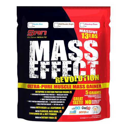 Гейнер SAN Mass Effect Revolution 5900 г Milk Chocolate Delight в Спортландия