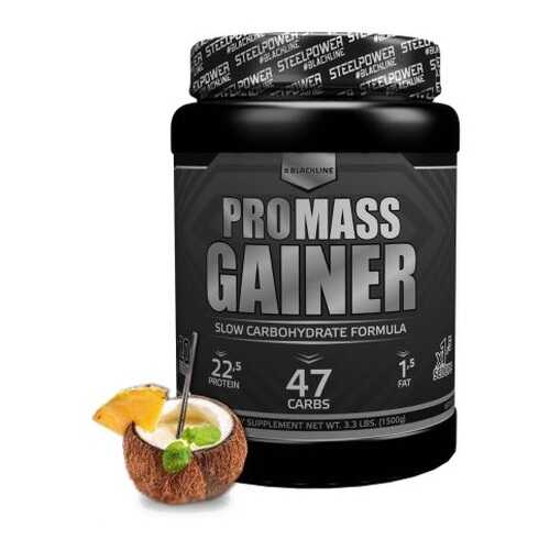 Гейнер Steel Power Nutrition Pro Mass Gainer 1500 г пина-колада в Спортландия