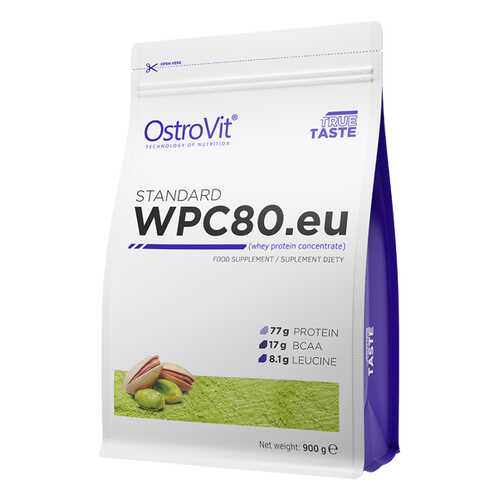 Ostrovit Standard WPC80.eu (900 г) (Фисташковый крем) в Спортландия