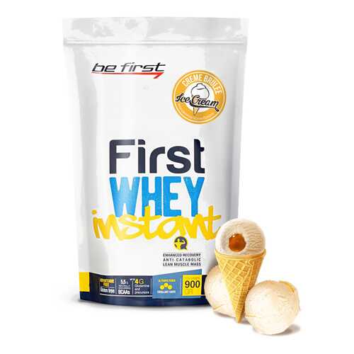 Протеин Be First Whey Instant 900 г Creme Brulee Ice-Cream в Спортландия