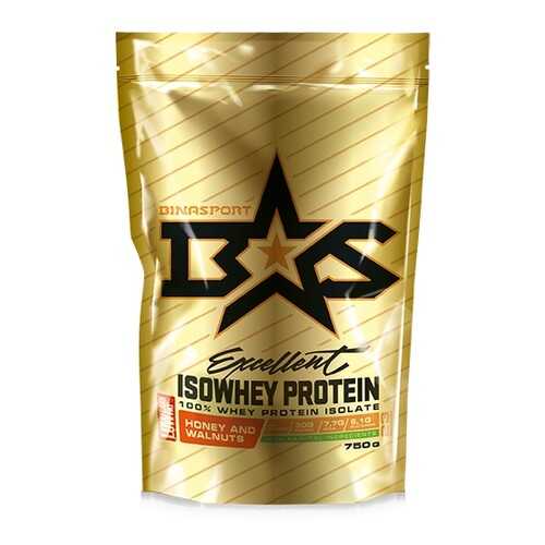 Протеин Binasport Excellent Isowhey 750 г Honey and Walnuts в Спортландия