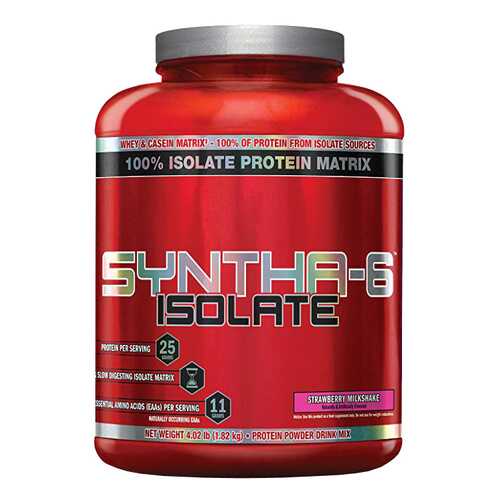 Протеин BSN Syntha-6 Isolate 1820 г Strawberry Shake в Спортландия