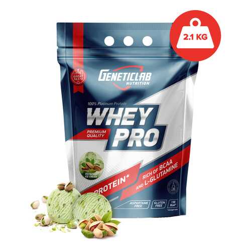 Протеин GeneticLab Nutrition Whey Pro 2 2100 г Pistachio Ice-Cream в Спортландия