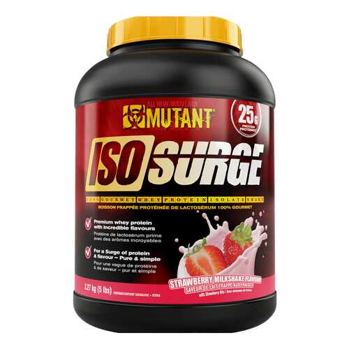 Протеин Mutant Iso Surge 2270 г Strawberry Milkshake в Спортландия