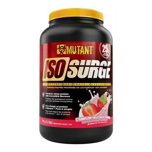 Протеин Mutant Iso Surge 727 г Strawberry Milkshake в Спортландия