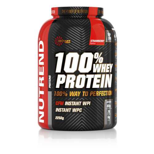 Протеин NUTREND 100% Whey Protein (2.3 кг) клубника в Спортландия