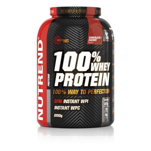 Протеин NUTREND 100% Whey Protein (2.3 кг) шоколад-вишня в Спортландия