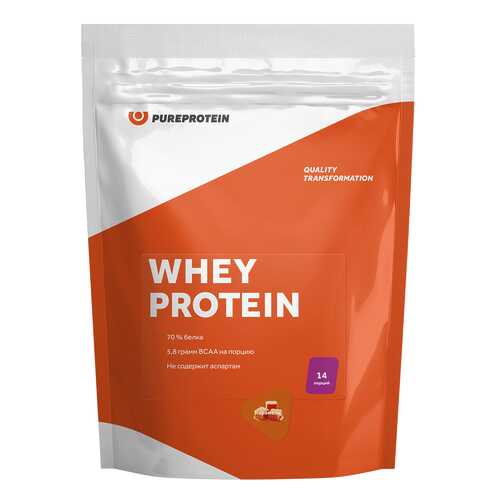 Протеин PureProtein Whey Protein 420 г сливочная карамель в Спортландия