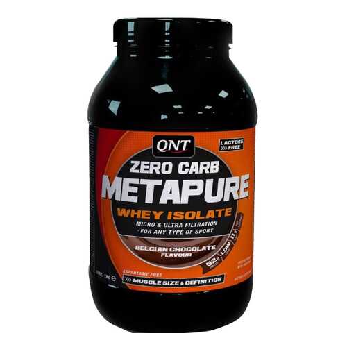 Протеин QNT Metapure Zero Carb 2000 г Belgian Chocolate в Спортландия