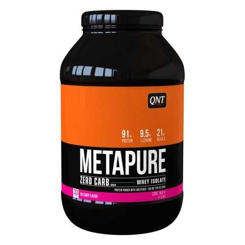 Протеин QNT Metapure Zero Carb 2000 г Red Candy в Спортландия