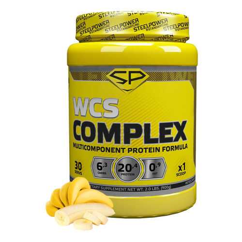 Протеин STEEL POWER WCS Complex 900 г (Банан) в Спортландия