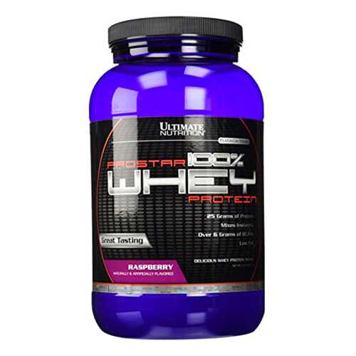 Протеин Ultimate Nutrition Prostar 100% Whey Protein 900 г Raspberry в Спортландия