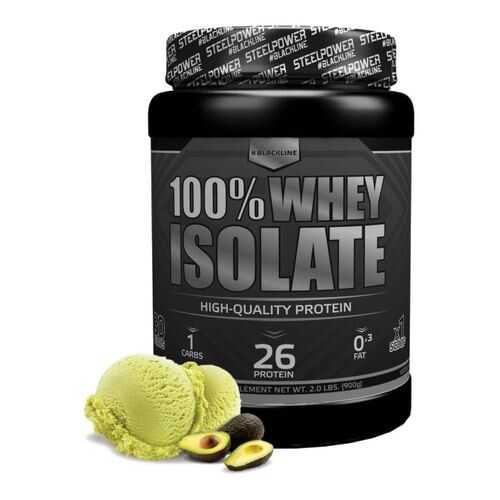 Сывороточный протеин 100% WHEY ISOLATE, вкус «Фисташковое мороженое», 900 гр, STEELPOWER в Спортландия