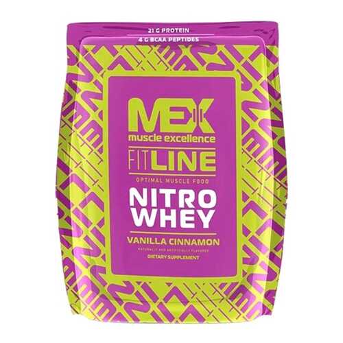Сывороточный протеин MEX Nitro Whey (2270 г) (Клубника) в Спортландия