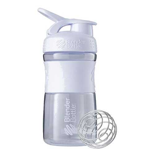Шейкер Blender Bottle SportMixer 1 кам. 591 мл белый в Спортландия