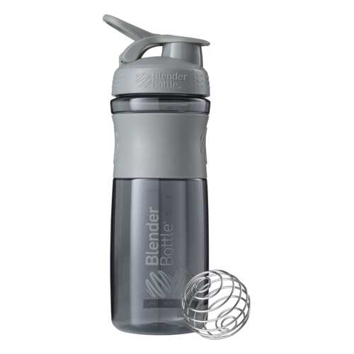 Шейкер BlenderBottle SportMixer 828 мл Pebble Grey серый графит в Спортландия
