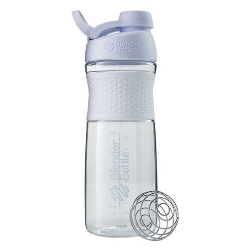 Шейкер BlenderBottle SportMixer Tritan Twist Cap 828 мл Full Color White белый в Спортландия