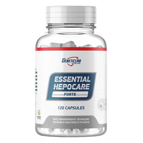 Geneticlab Essential Gepocare 120 cap (120 капсул) в Спортландия