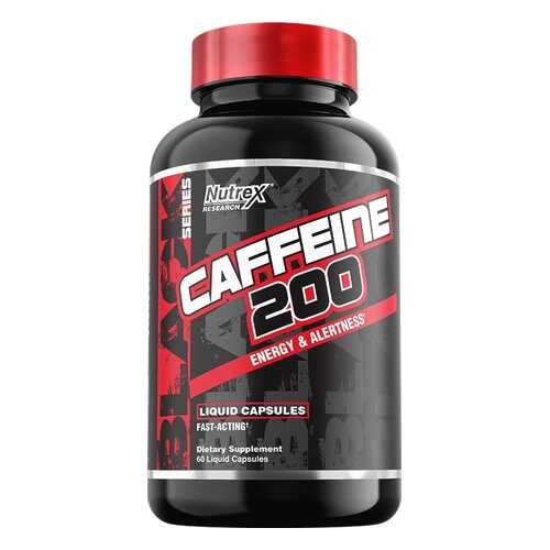 Nutrex Caffeine 200 liquid 60 cap (60 капс.) в Спортландия