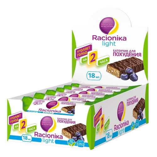 Батончик Racionika Diet 18 60 г, 18 шт., банан в Спортландия