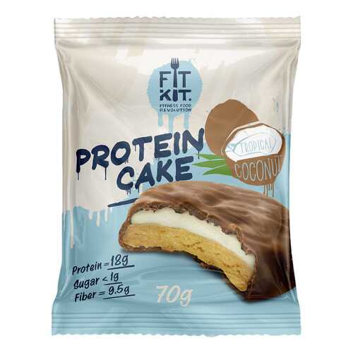 Fit Kit Protein Cake 70 г мини-набор из 3 шт Тропический кокос в Спортландия