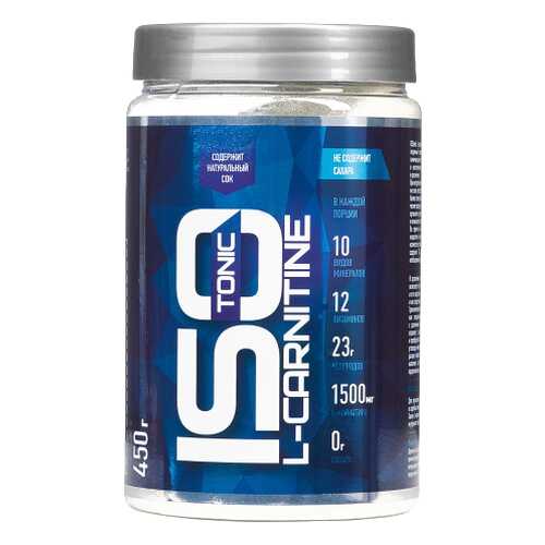 Изотонический напиток Rline ISOtonic L-Carnitine 450 г апельсин в Спортландия