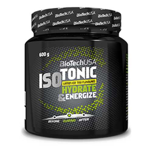 Изотоник BioTech ISOtonic 600 г, лимонный чай со льдом в Спортландия