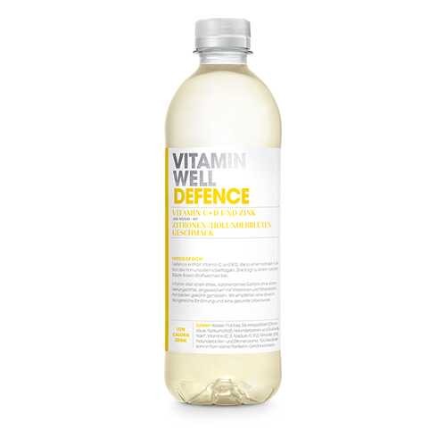 Напиток Vitamin Well Defence 500мл, вкус: Лимон, Бузина в Спортландия