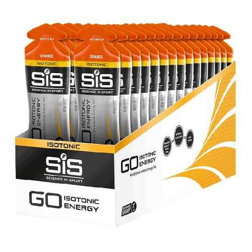 Science in Sport (SIS) Гель Go Isotonic Energy 60 мл, 30 шт, вкус: апельсин в Спортландия