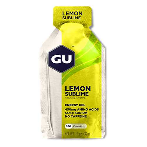 Углеводный гель GU Energy Gel, 32 г, чистый лимон в Спортландия