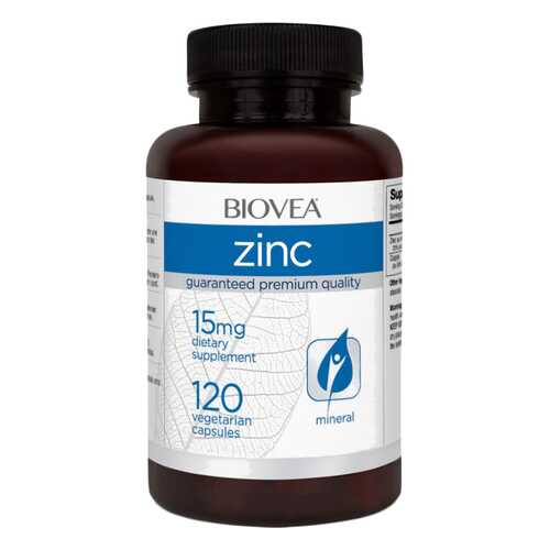 Цинк BIOVEA Zinc 120 капсул в Спортландия