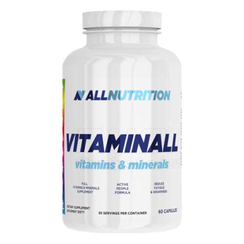 VITAMINALL Vitamins&Minerals, 60 капсул в Спортландия
