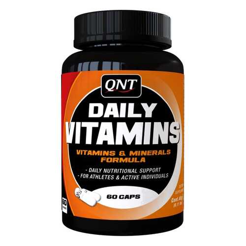 Витаминно-минеральный комплекс QNT Daily Vitamins 60 капсул в Спортландия