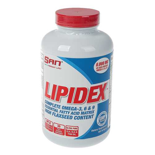 Omega-3 SAN Lipidex 180 капс. в Спортландия