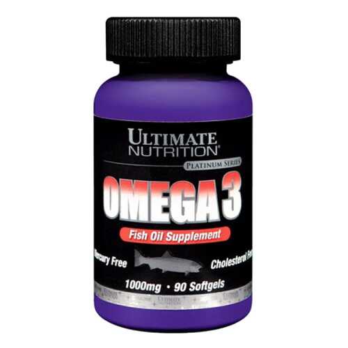 Omega-3 Ultimate Nutrition 90 капс. в Спортландия