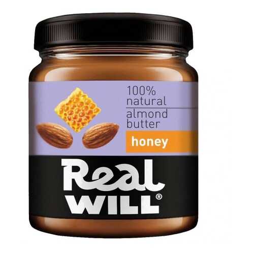 Real Will Паста из миндаля с мёдом в Спортландия