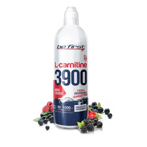 Be First L-Carnitine 3900, 1000 мл, Wild Berries в Спортландия