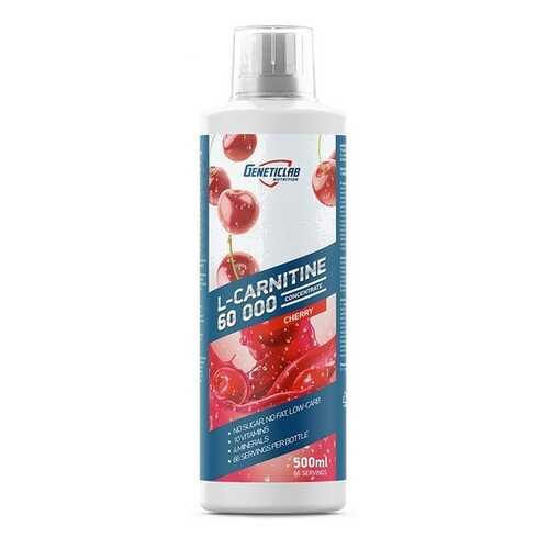 GeneticLab Nutrition L-Carnitine 60 000, 500 мл, Cherry в Спортландия