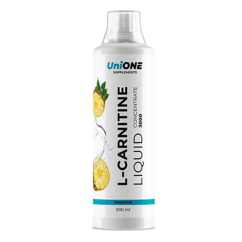Л-карнитин UniONE L-Carnitine 3000 Ананас (500 мл) в Спортландия