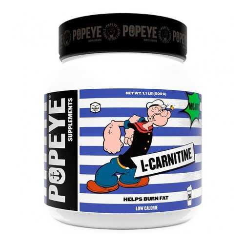 Popeye Supplements L-карнитин тартрат 500 г, мохито в Спортландия