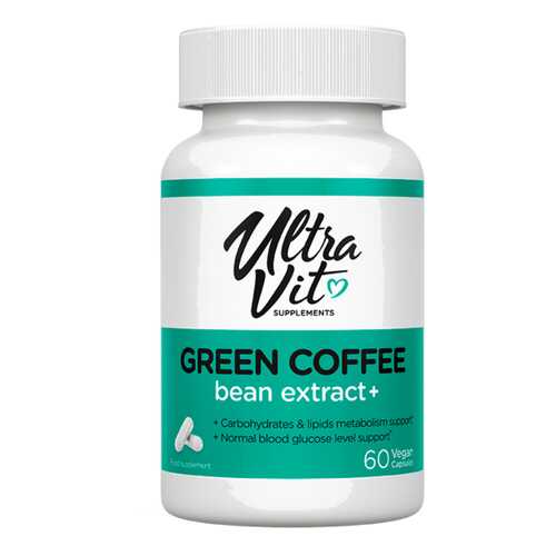 UltraVit Green Coffee bean extract+, 60 капс в Спортландия