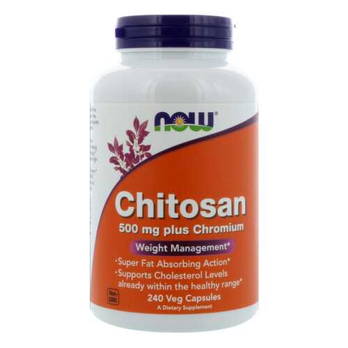 Жиросжигатель NOW Sports Chitosan Plus, 120 капсул в Спортландия