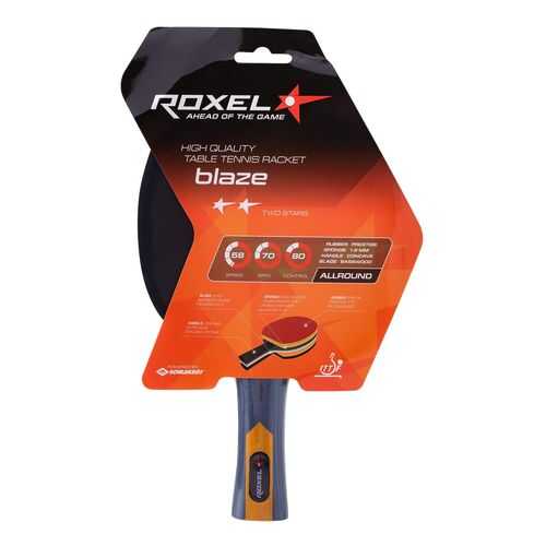 Ракетка для настольного тенниса Roxel Blaze 2*, Тренировочный Blaze в Спортландия