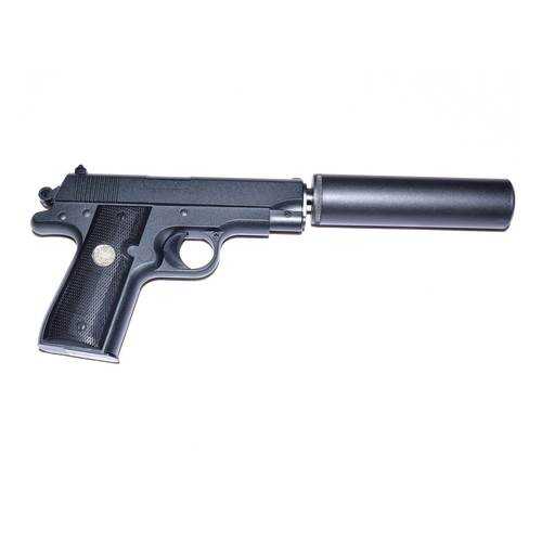 Страйкбольный пружинный пистолет Galaxy (кал. 6 мм) G.2A (Browning с имитацией глушителя) в Спортландия