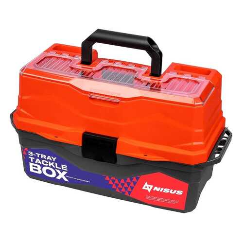 Ящик для снастей NISUS Tackle Box, трехполочный в Спортландия