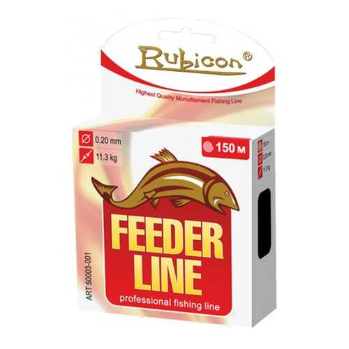 Леска Feeder Line 150 m black в Спортландия