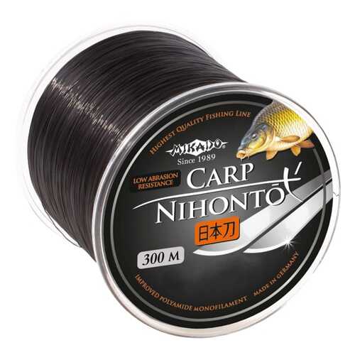 Леска монофильная Mikado Nihonto Carp 0,22 мм, 300 м, 6,4 кг в Спортландия