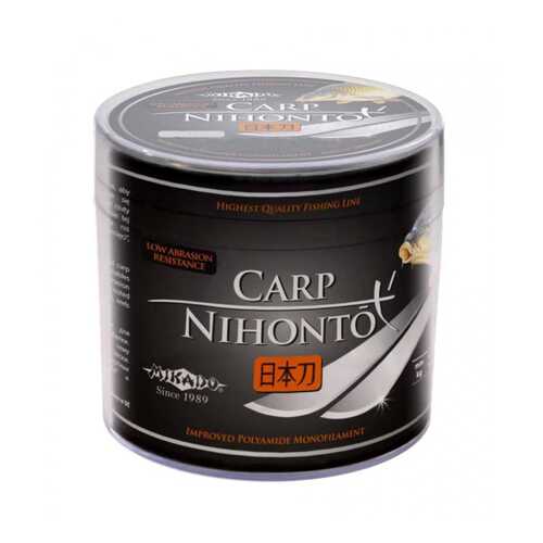 Леска монофильная Mikado Nihonto Carp 0,4 мм, 300 м, 13,8 кг в Спортландия