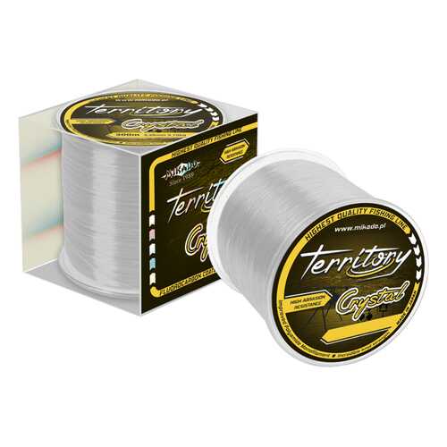 Леска монофильная Mikado Territory Crystal 0,35 мм, 600 м, 12,5 кг в Спортландия