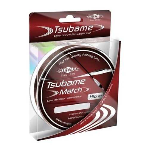 Леска монофильная Mikado Tsubame Match 0,26 мм, 150 м, 8,9 кг в Спортландия